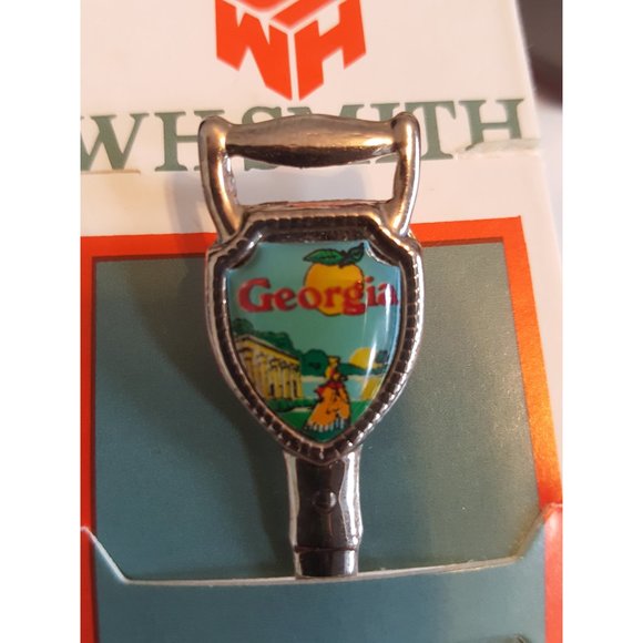 Vintage Souvenir Spoon US Collectible - Georgia Enameled - Picture 5 of 8